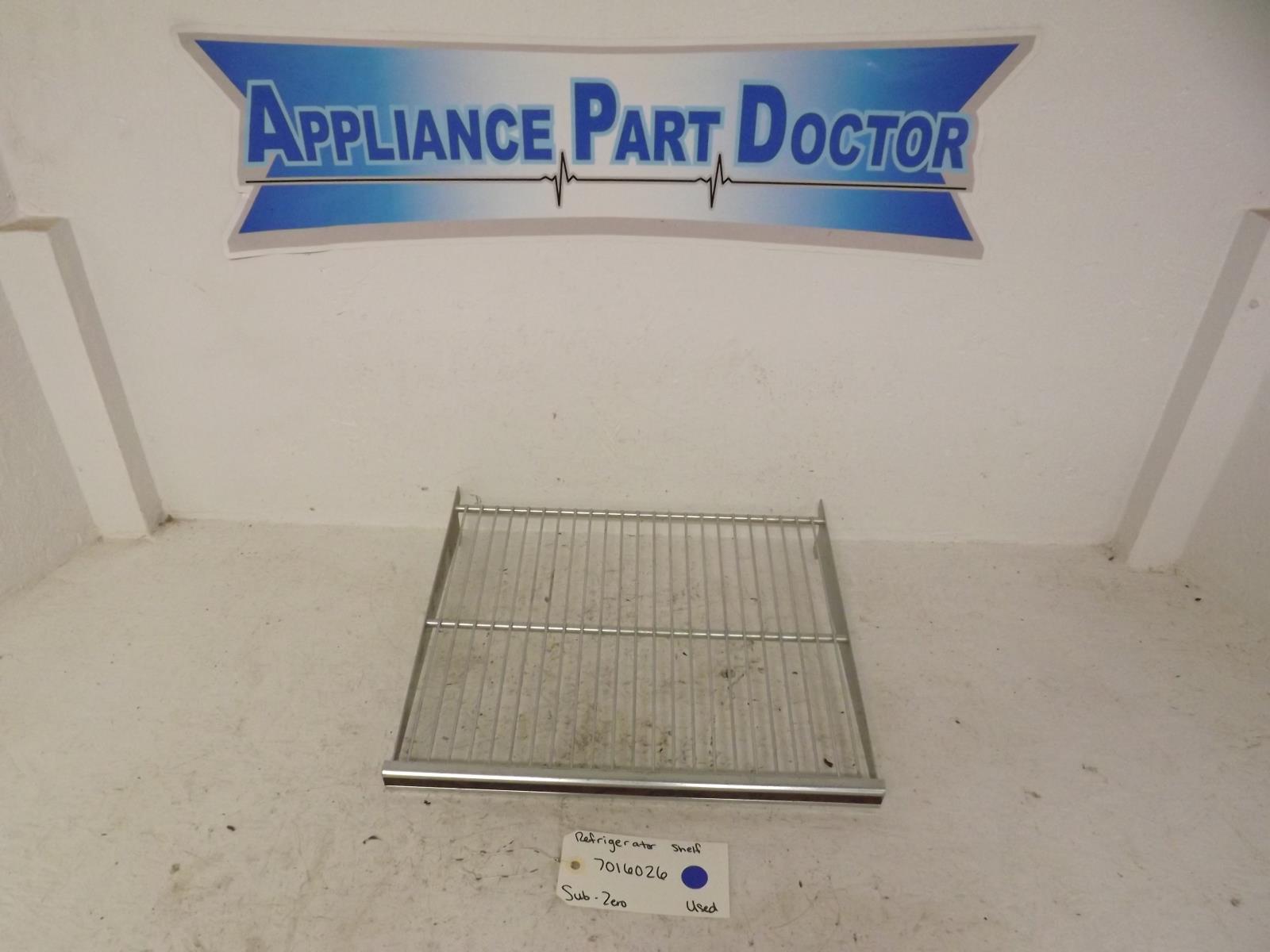 Sub-Zero Refrigerator 7016026 Shelf Used Sub-Zero Refrigerator 7016026 Shelf Used